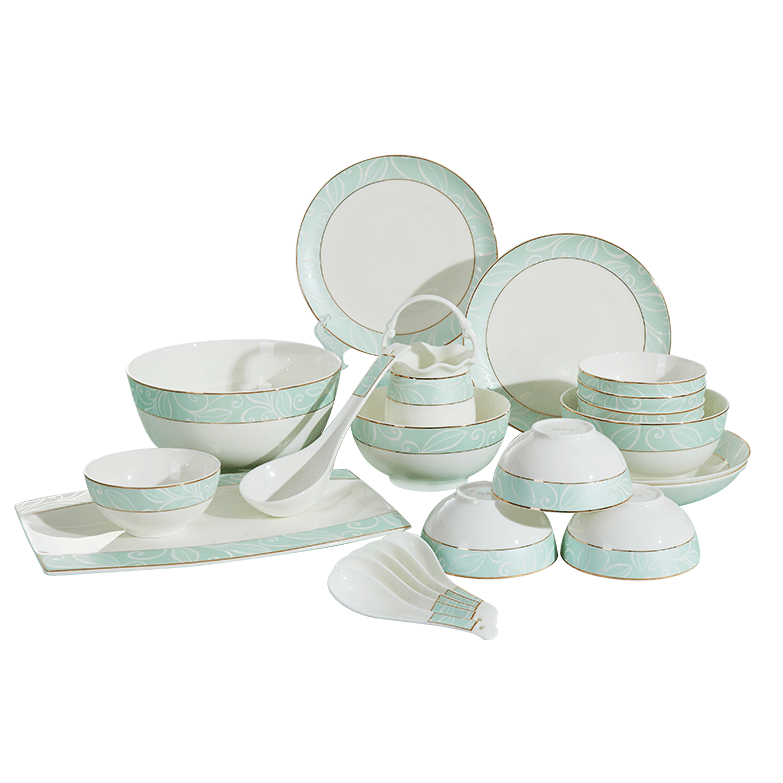56-Piece Baoyue Tableware Set