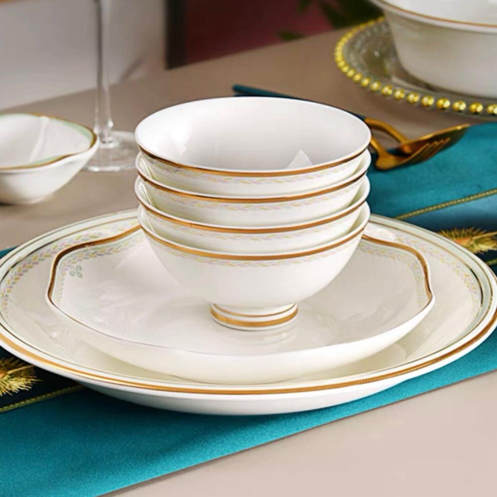 22-Piece Good Fortune Tableware Set (Handcrafted Box Set)