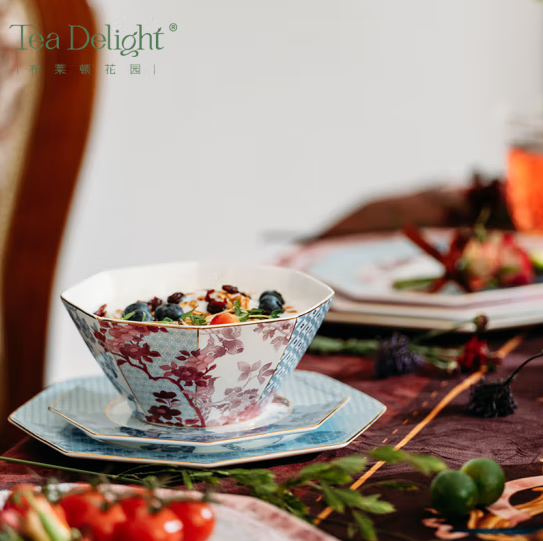 Brighton Garden Bowl (Blue)