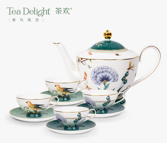Spring Whisper Large Tea Set