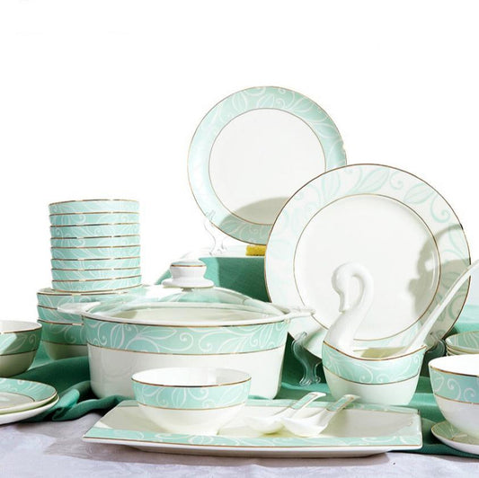 56-Piece Baoyue Tableware Set