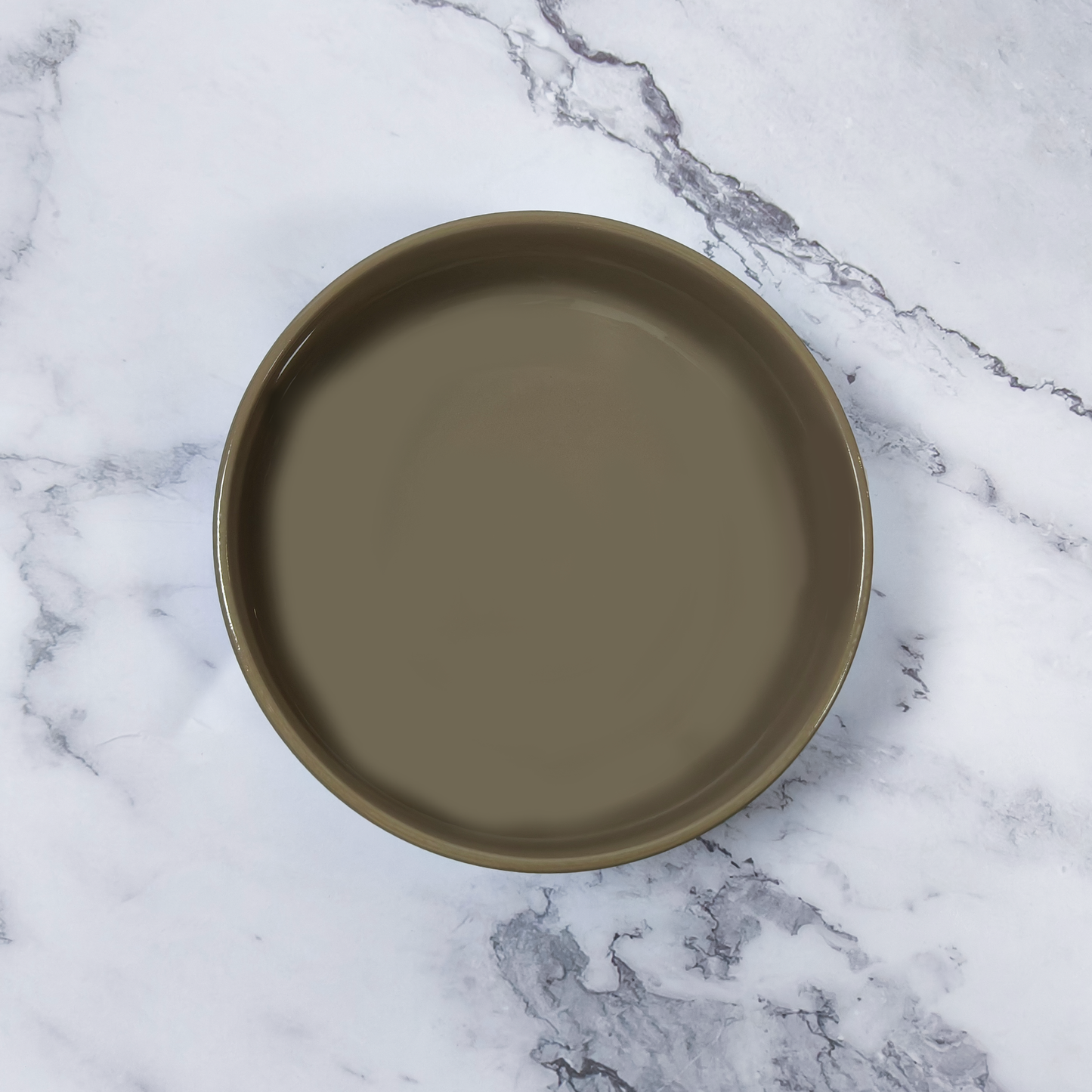 Blue Arrow Soup Plate - Fine Sand Deep Gray