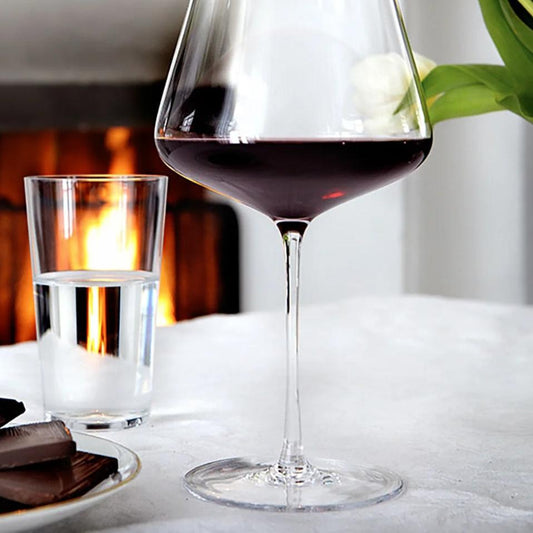 Crystal Burgundy Wine Glass