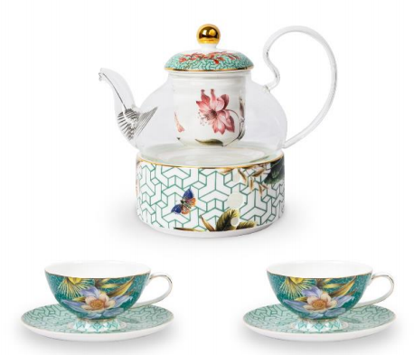 Spring Whisper Flower tea set