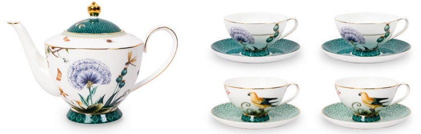 Spring Whisper Large Tea Set