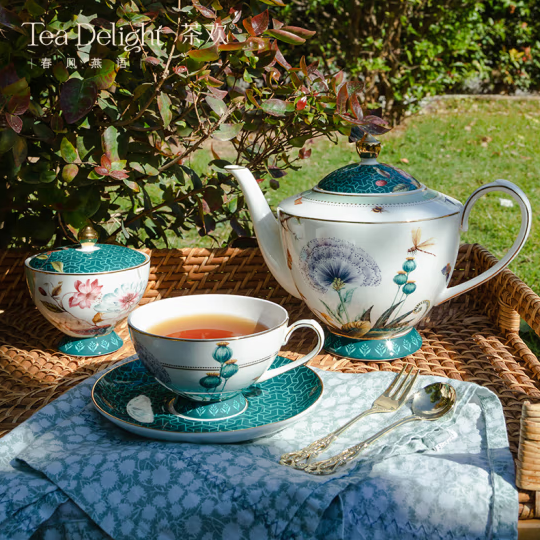 Spring Whisper Large Tea Set