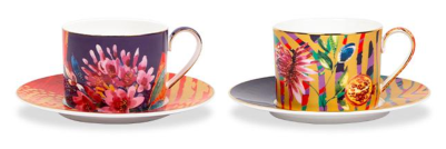 Seton Fantasy Set of Two Cups & Saucer
