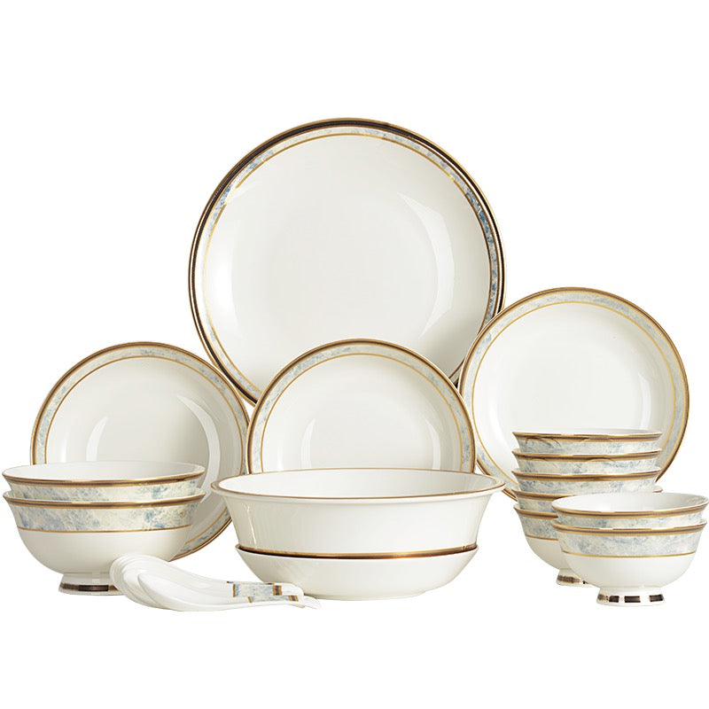 22-Piece Mystic Realm Tableware Set