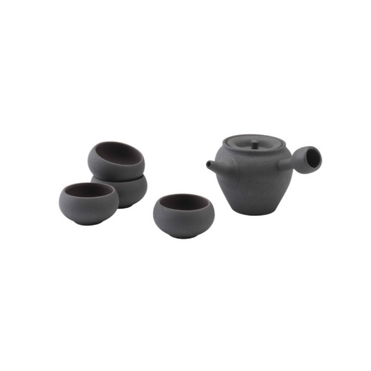 Zen Tea Set (1 Pot 4 Cups)