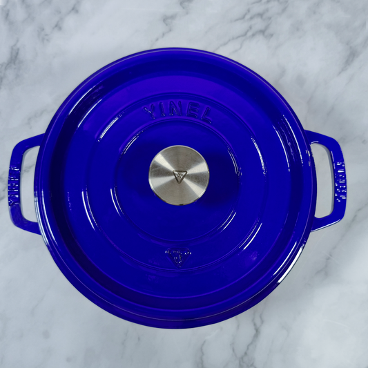 Large Cast Iron Enamel Pot