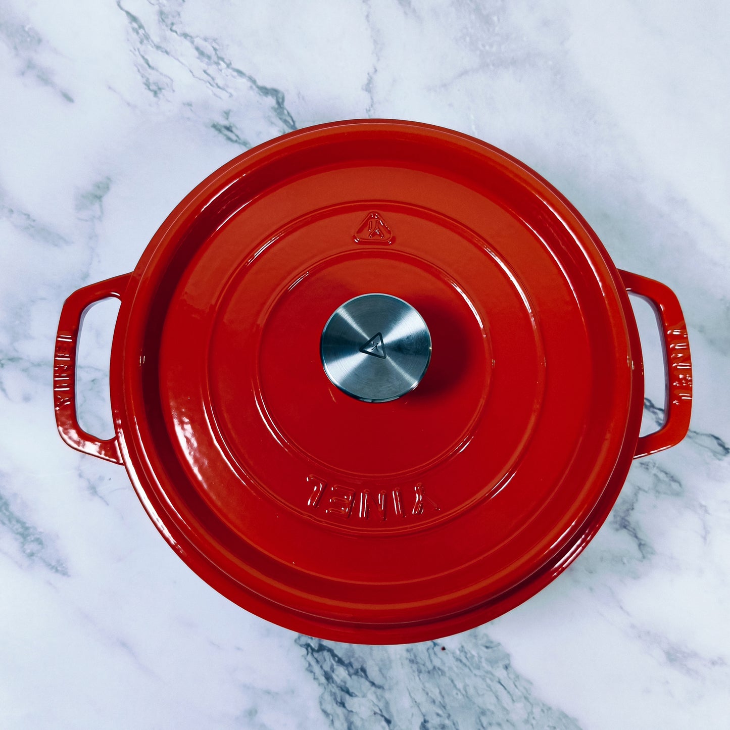 Large Cast Iron Enamel Pot