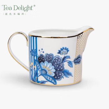 Bone Porcelain Roman Milk Jug /Sugar Bowl- Blue Danube Style