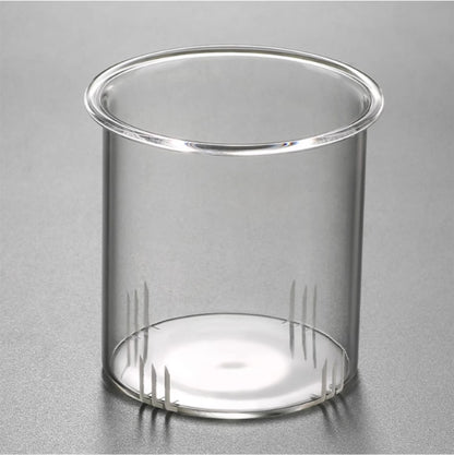 1L Glass Tea Kettle With Walnut Wood Lid, dual purpose Steam Boil Japanese Style Kettle