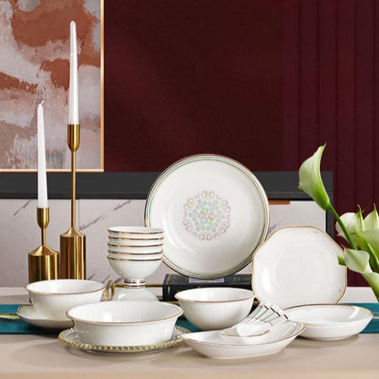 22-Piece Good Fortune Tableware Set (Handcrafted Box Set)