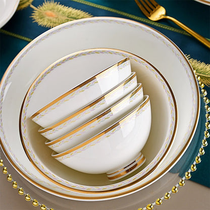 22-Piece Good Fortune Tableware Set (Handcrafted Box Set)