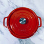 Large Cast Iron Enamel Pot